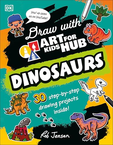 Draw with Art for Kids Hub Dinosaurs