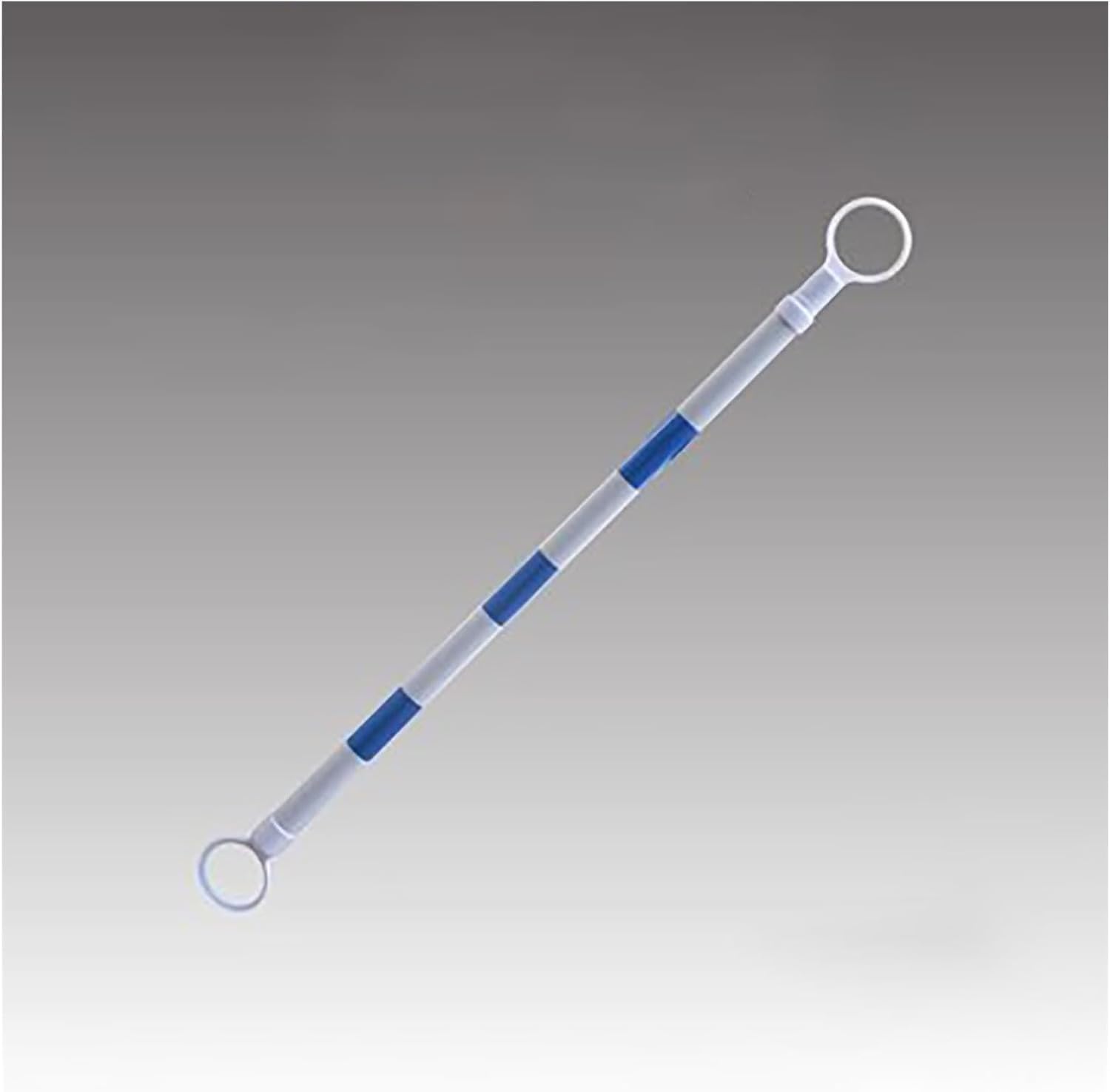 Barrière flexible et poteau de connexion rétractable pour sécurité du stationnement