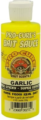 Pro-Cure Garlic Bait Sauce, 4 Ounce, Yellow