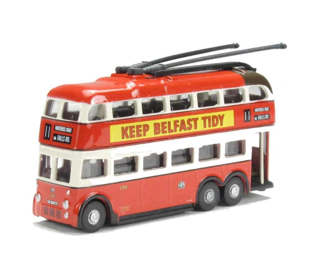 Oxford Diecast 1:148 Belfast B. U. T. Trolleybus Collectable model NQ1002