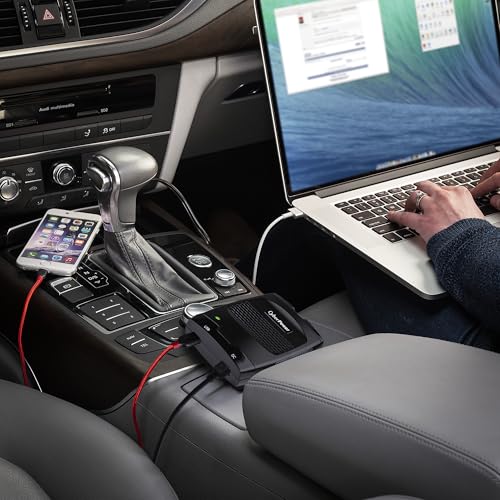 CyberPower CPS175SURC1 175W Mobile Power Inverter with 2.1A USB Charger - Slim Line Design, Black/Gray2