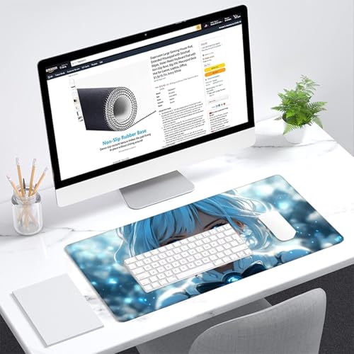 Gaming mouse pad grand format imperméable avec motif dessin animé pour deco Y2-471