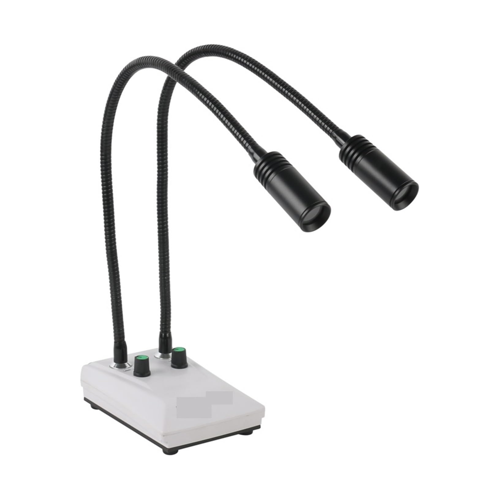 Cámara para Microscopio, Lámpara LED industrial de doble cuello cisne 6W 7500K for cámara vídeo microscopio Trinocular Binocular Reduce las sombras