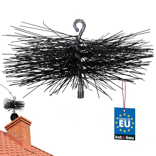 KOTARBAU® Schornsteinbesen Aus Kunststoff 250 mm Kaminbesen Plewa Keramik Edelstahl Rohr Rußbesen Kaminbürste Edelstahlkamin Kaminreiniger KOTARBAU® Schornsteinbesen Aus Kunststoff 250 mm Kaminbesen Plewa Keramik Edelstahl Rohr Rußbesen Kaminbürste Edelstahlkamin Kaminreiniger