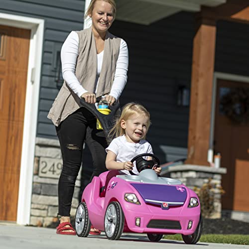 Step2 Whisper Ride Ii Ride On Push Toy Car, Pink – Ride On Car With Included Seat Belt, Easy Storage And Transport, Makes A Great Stroller Alternative #TOP1