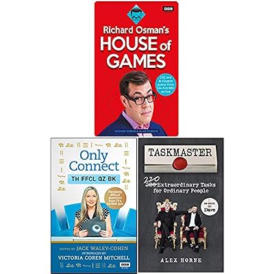 House of Games, Only Connect, Taskmaster 3 Books Collection Set
