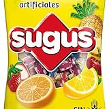 Sugus Caramelo Masticable a Base de Zumo de Frutas, Caramelos Blandos (1kg)