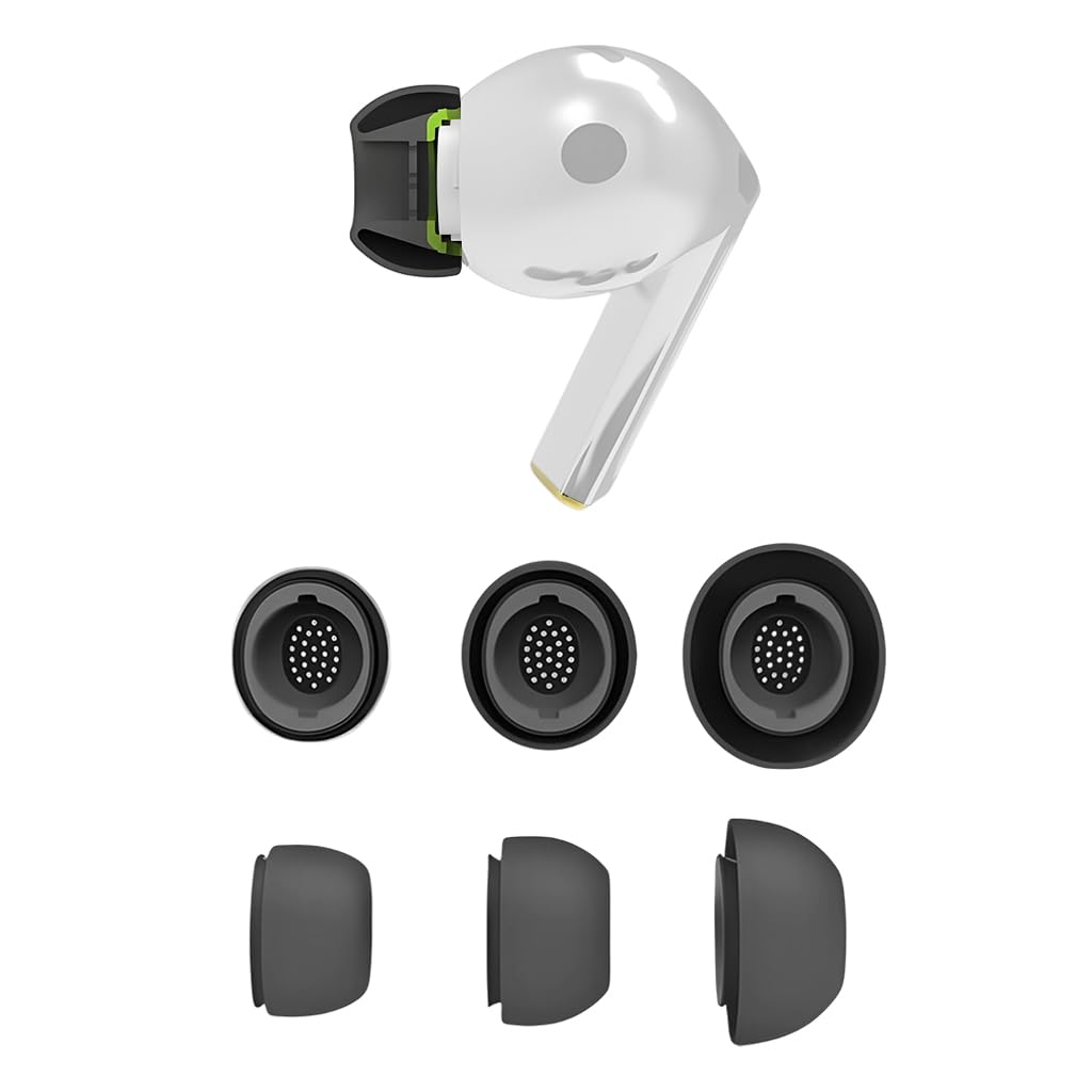 ZORBES® Compatible with Galaxy Buds 3 Pro Silicone Ear Tips Replacements in 3 Sizes for Soft Comfortable Fit, Secure Seal, Enhanced Sound, Durable Design for Daily Use and Easy Installation Support-image-43