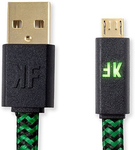 KontolFreek 12ft Performance Gaming Cable fits PS4, Xbox One, Android, Micro USB