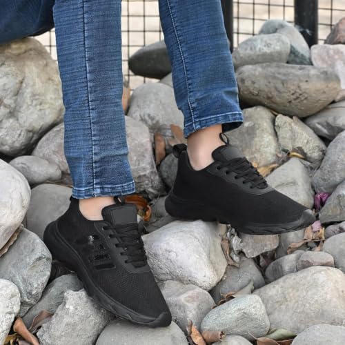 Image of Black Sneakers for Men | Trendy Casual Shoes for Men