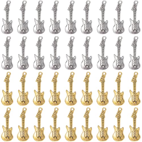 Breloques de guitare anti-ternissement pour réparer et créer des bijoux durables