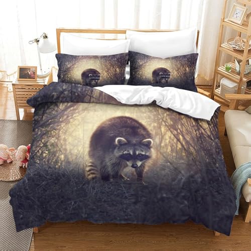Parure de lit camouflage violet Super King 260x220 en microfibre