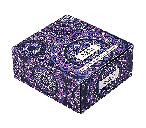 420z King Size Ultra Thin Papers aus Bio Luzerne, Grape Sparkle, 33 Blättchen pro Heftchen 1 Box (50 Heftchen)