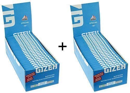 Gizeh Special (Azul) 50 hojas / 2x50er (HOJITAS, papel, papel)