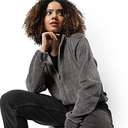 Image of PINACOLADA Women Stylish Zipper Sweatshirt Regular Fit for Casual Wear | Full Sleeves | Cotton | Sweatshirt Crafted with Comfort Fit and High Performance for Everyday Wear