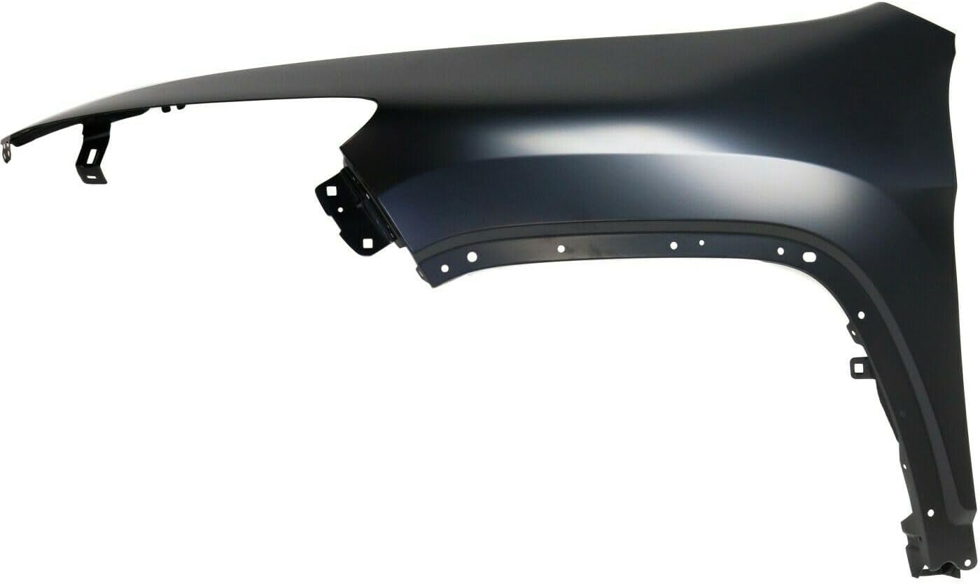 Fender Quarter Panel Front Left Driver Side Primed Steel for Jeep for Cherokee North 14-16 18 & /Limited/Sport/Trailhawk 14-18 & Overland 16-18 1pc Quarter Panel-Part Name CH1240281