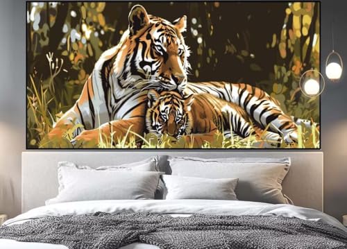 Peinture diamant grand format pour evacuer le stress et decorer sa maison