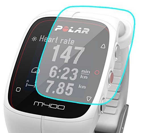 3X Polar M400 and M430 Screen Protector [3 Pack] Premium HD Film Easy Install [Made in The USA] HD Clear Film