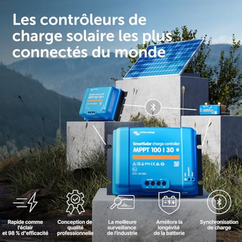 Victron Energy SmartSolar MPPT 100V 30 amp - Mise en situation et vue d'ensemble du dispositif