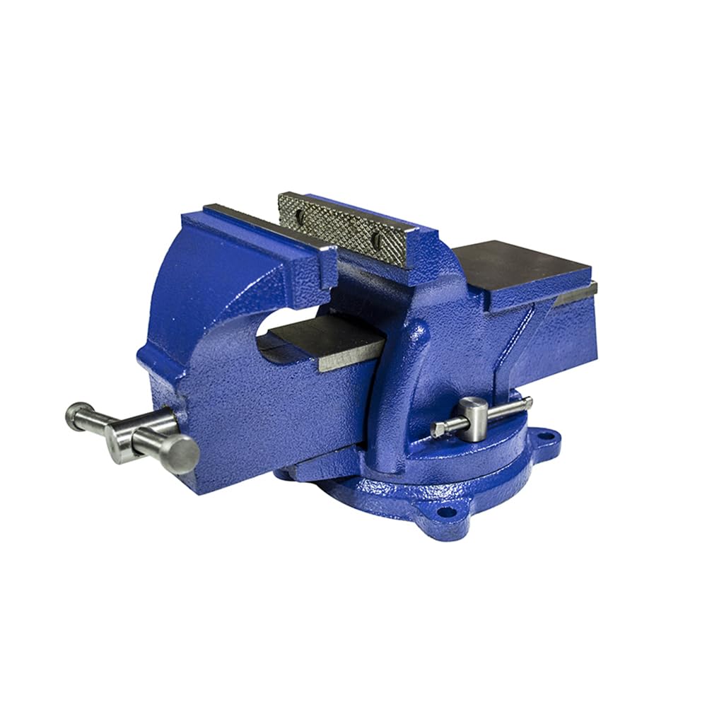 Sogi MB-150 morsa da banco con base girevole in ghisa e acciaio - ganascia 150 mm - apertura 200 mm