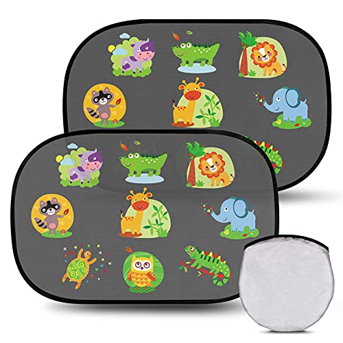 Orlegol Parasol de Coche, Parasol Coche Infantil con protecci&oacute;n UV, Parasoles...