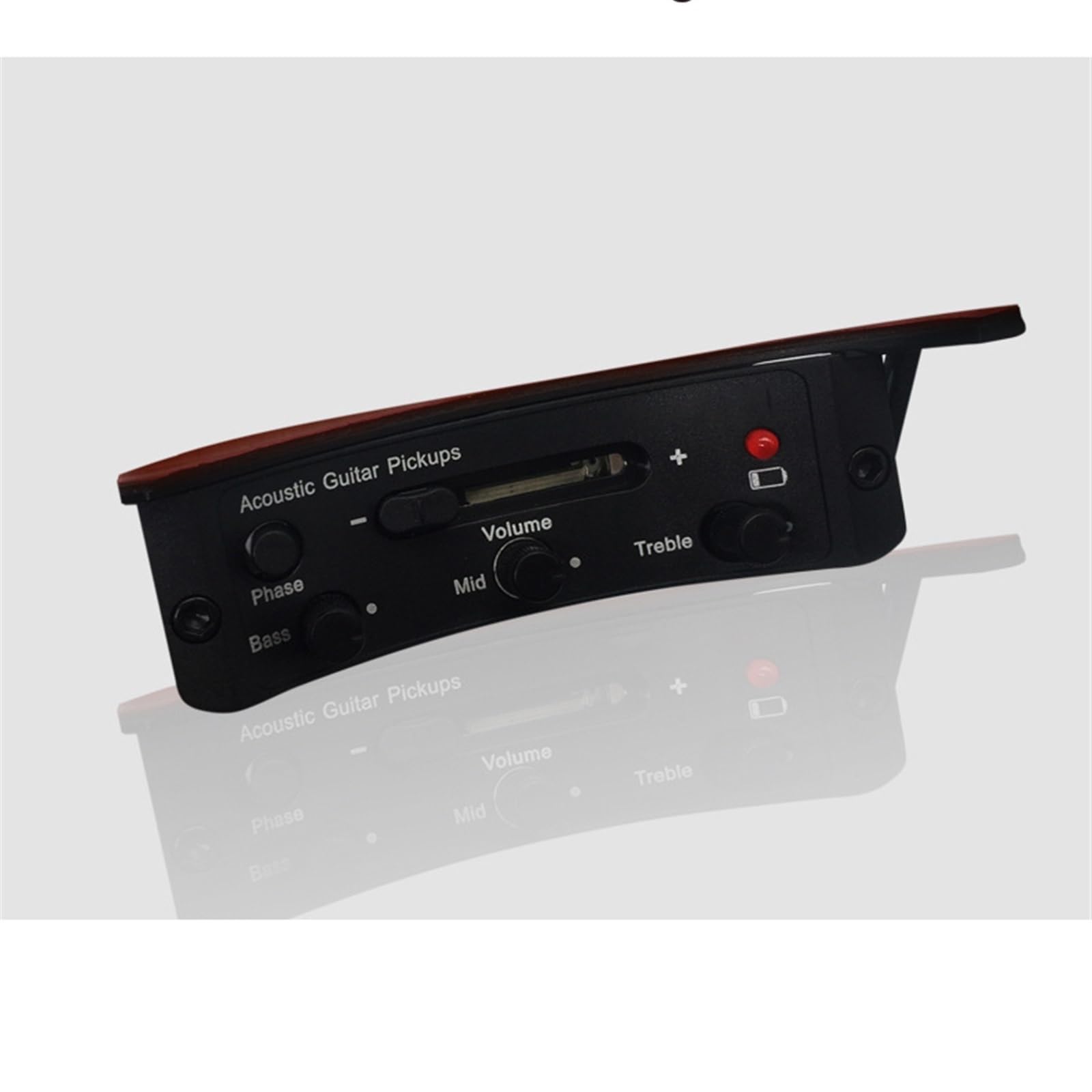 Pickup per strumenti ad arco Pannello Di Controllo Nascosto Per Chitarra Folk Senza Fori Con Pickup Piezoelettrico