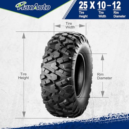 MaxAuto ATV UTV Mud Sand Tire Set