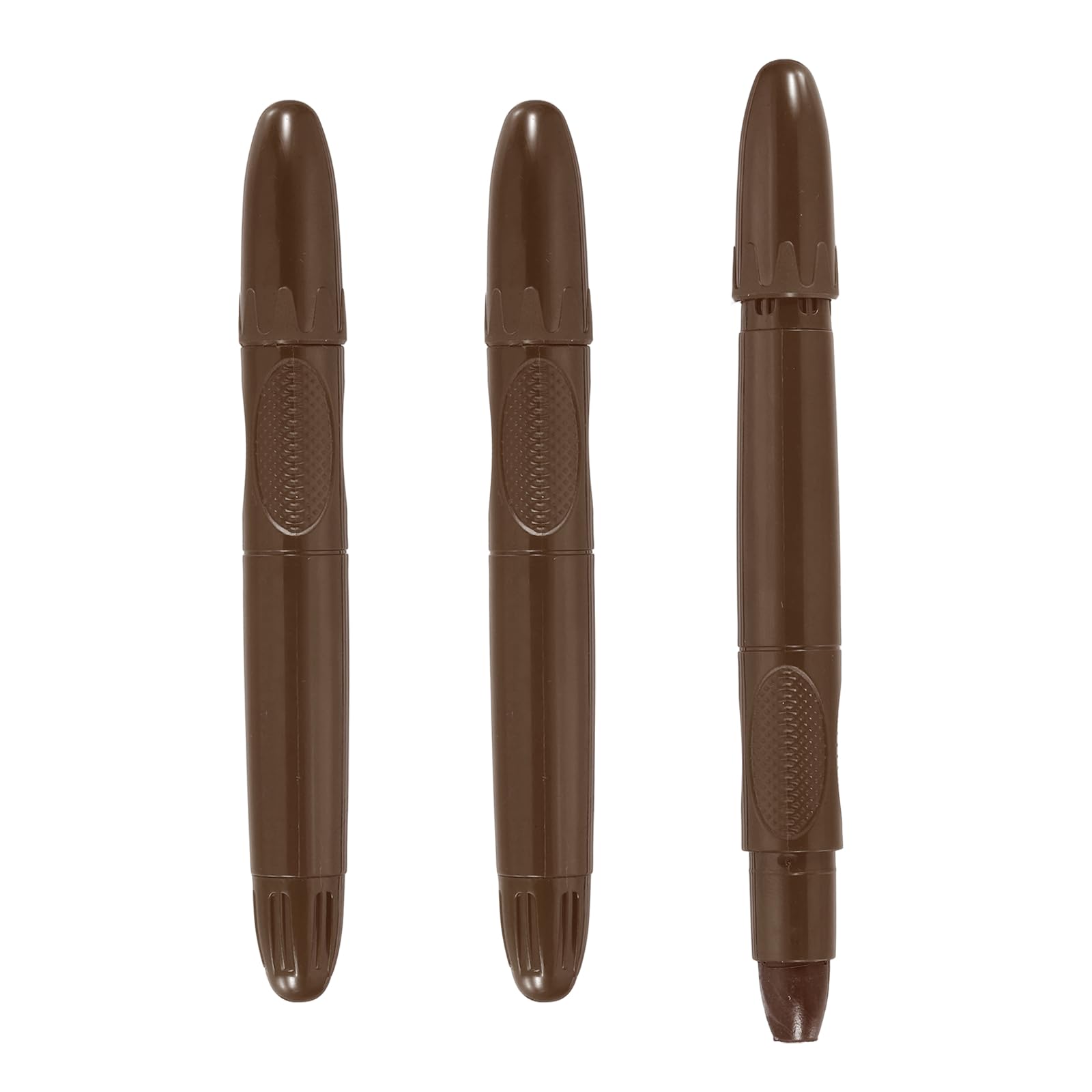 PATIKIL 3 Pack Twistable Crayons, Coloring Twist Crayon Retractable Easy to Hold Silky Washable for Coloring Books Crafts Birthday Parties Art Office Supplies, Coffee