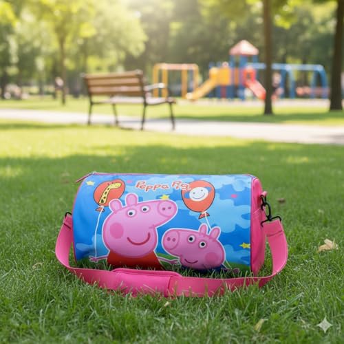 Image of Stylbase Multicolor Polyester Kids Duffle Travel Bag for Travelling Gym, Dance, Swimming, Picnic, Sports, Traveling Bag for Boys & Girls Duffle Bag