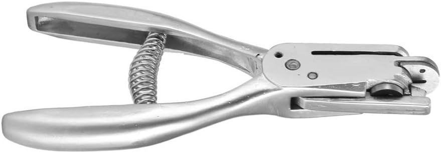 Alloy Tailors Sewing Pattern Pliers with Spring 6 for 3x2 for 8x0 for 8inch, Universal Pattern Notcher Punching Pliers Cloth Pattern Marking Tool for Garment Making and Repair Work