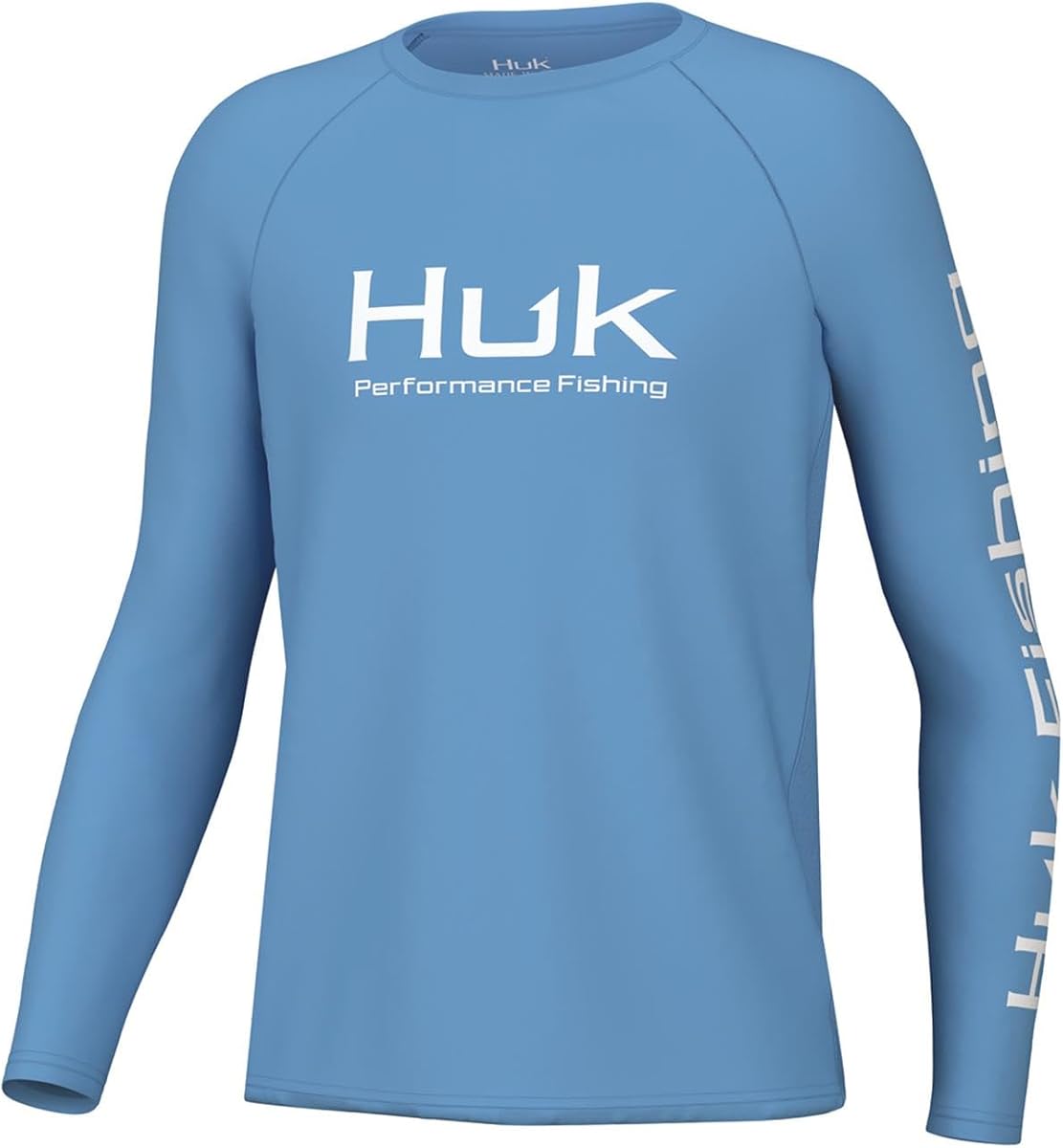 HUK Kids Pursuit Graphic Long Sleeve Shirt, Fishing Shirt for Kids