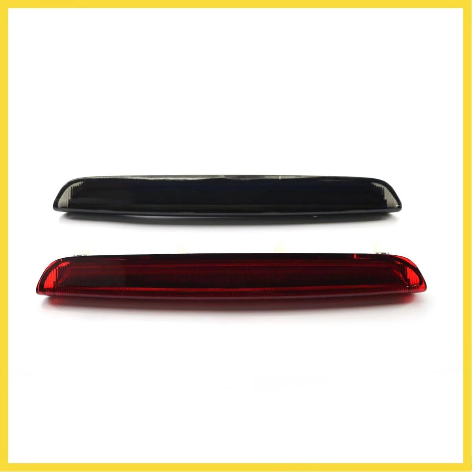 Tercera Luz Stop Compatible Con A3 8P RS3 Para Sportback 2004-2012 Tercera Luz Trasera Freno Lámpara Montaje Para Alto Accesorios Repuesto Coche Color Rojo 8P4945097C(Black)