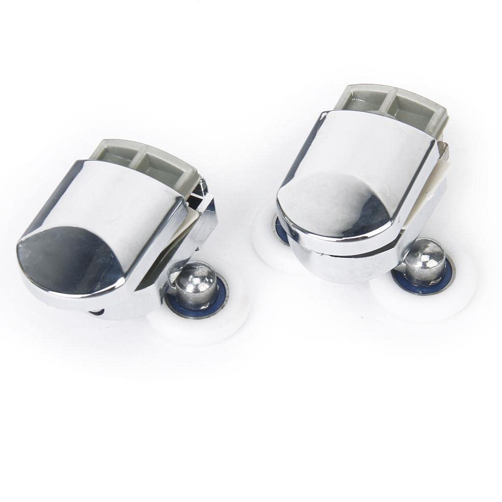 My Sutra ® 1pair Shower Door Roller Runner Wheel 25mm Wheel Diameter