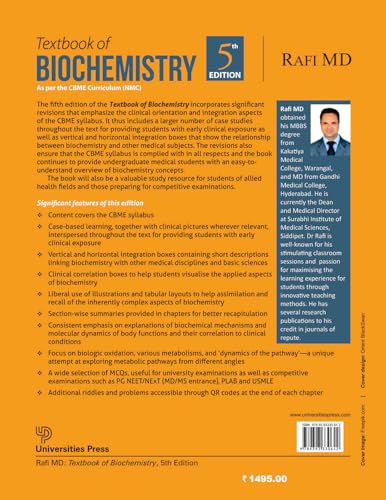 Image of Textbook of Biochemistry, 5th Edition