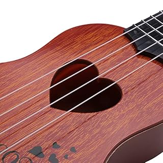 MULOUTSPO Jouet De Guitare pour L’Education De La Petite Enfance Precoce Instrument De Guitare Ukulele Instrument A Quatre Cordes Peut Ukulele-Orange - Les Beatles, Paul McCartney, John Lennon, RIngo Starr, George Harrison MULOUTSPO Jouet De Guitare pour L'Education De La Petite Enfance Precoce Instrument De Guitare Ukulele Instrument A Quatre Cordes Peut Ukulele-Orange – Image 5