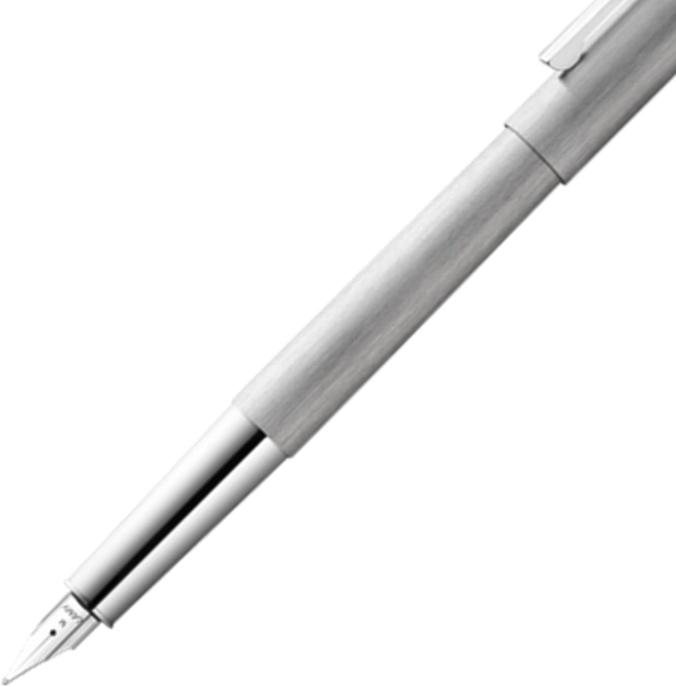 Lamy Fountain pen 051 merges brushed steel M
