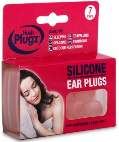 21 Pairs (X3 Packs) of Skin Tone Adult Mouldable, Silicone Putty, Swimming and Sleeping Ear Plugs