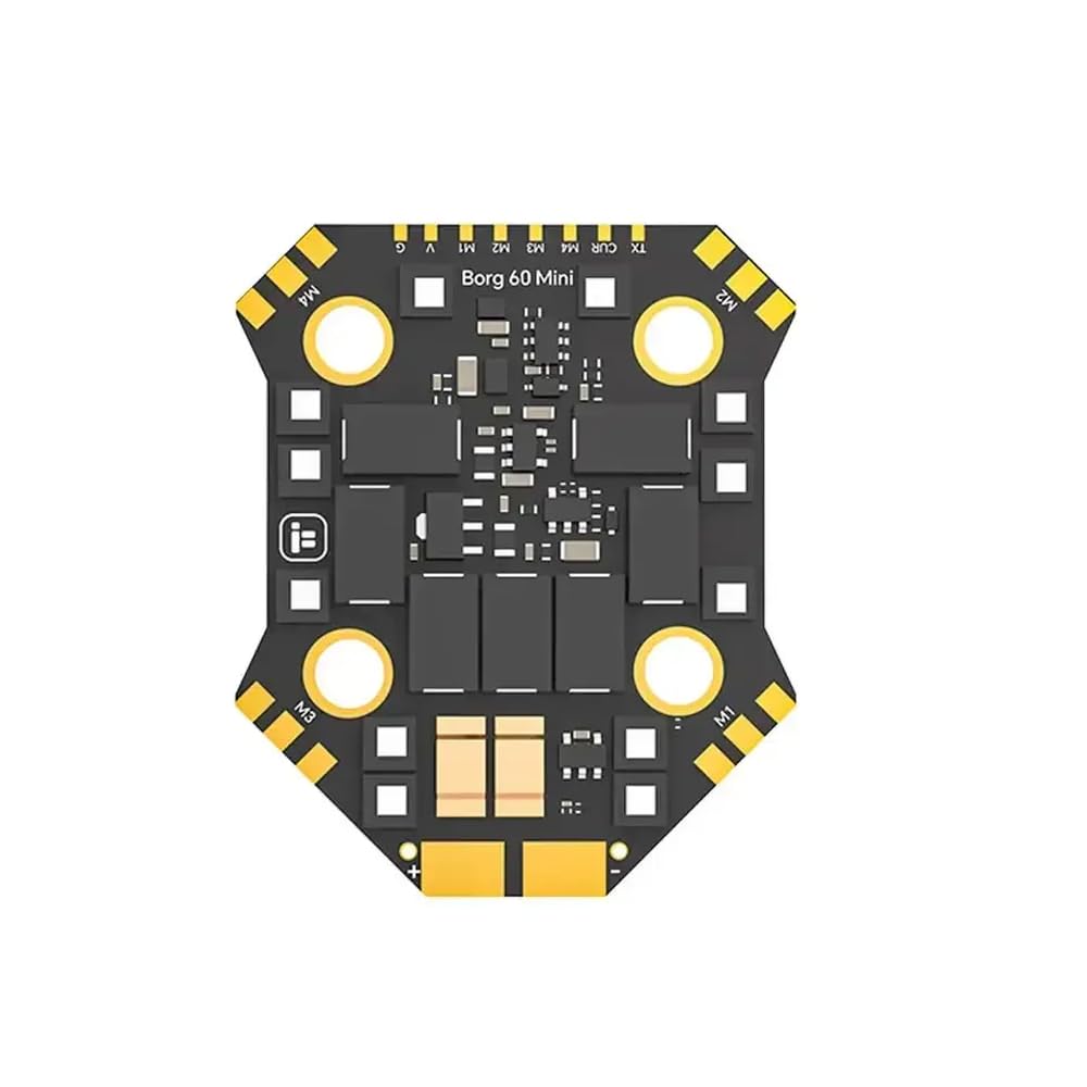 Borg F7 Stack Flight Controller con Borg 60 ESC per droni di corse compatibile con F7 FC e 60A ESC Drone(Only Borg 60A Mini)