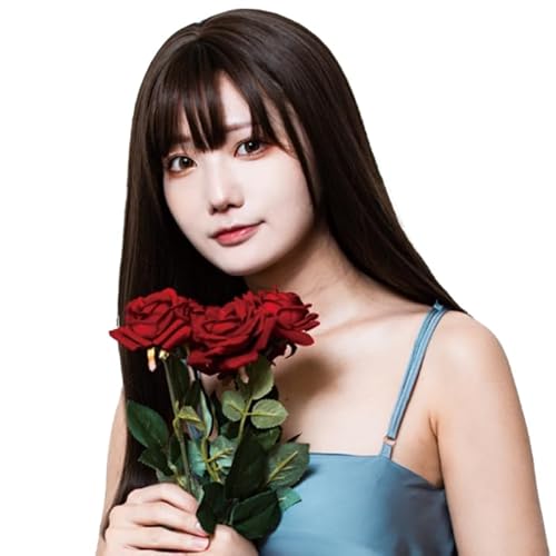 variousMe ウィッグ ナチュラル ミディアム ふんわり ウェーブ ロング ゆるふわ ウイッグ フルウィッグ ファッションウィッグ 普段使い コスプレ かつら カツラ wig 小顔 自然 耐熱 かわいい おしゃれ ネット ギフト ボックス 付 ブラウ