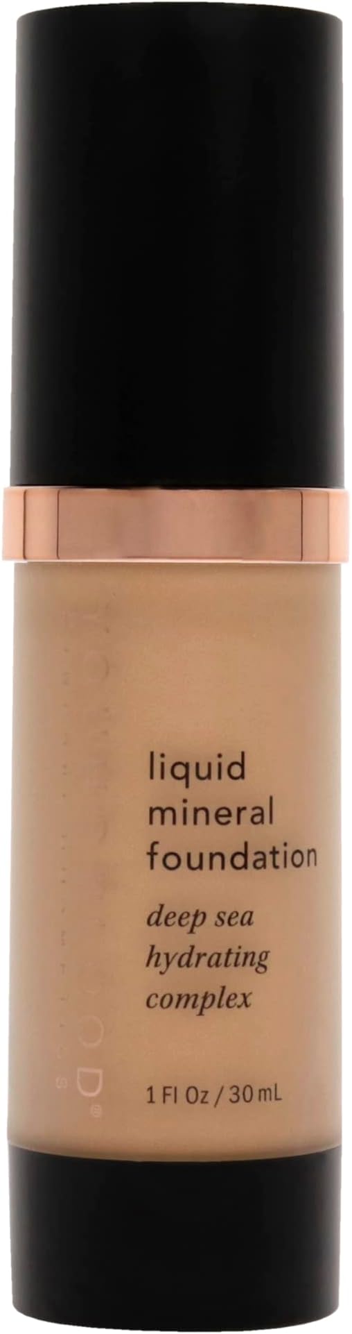 Liquid Mineral Foundation, Sun Kissed | Lightweight, Dewy Full Coverage Makeup for Dry Skin | Poreless, Flawless Tinted Glow | Vegan, Cruelty Free, Gluten-Free