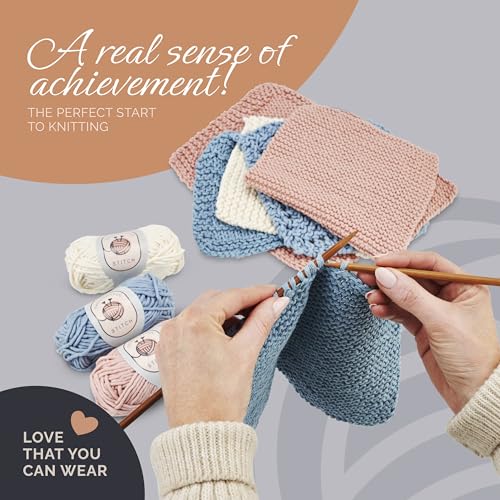 Thoughtful Stitch KN1 Knitting Kit For Beginners Adults & Kid Friendly- Complete Knitting Kit thumb #2