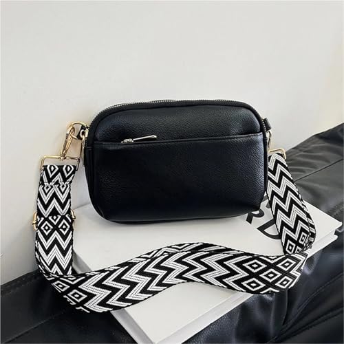 Women's Crossbody Bag, Detachable And Adjustable Wide Shoulder Strap, Zipper Closure, Suitable For Daily Commuting Leisure2