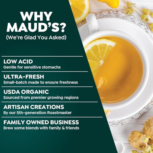 Image of Maud's Organic Passion Green Tea Pods, 24ct
