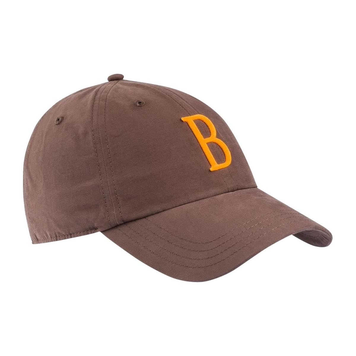 Beretta Unisex Brown Big B Baseball Cap Light & Orange