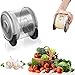 Pressa per tritacarne a Rullo per Aglio, tritacarne con Ruota per Aglio, tritacarne per Aglio, Piccolo Robot da Cucina Portatile per Aglio, Zenzero, Peperoncino, Verdure