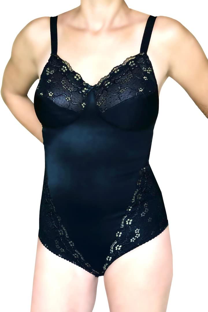 Body modellante CONTENITIVO con pizzo. Tenuta molto forte 615