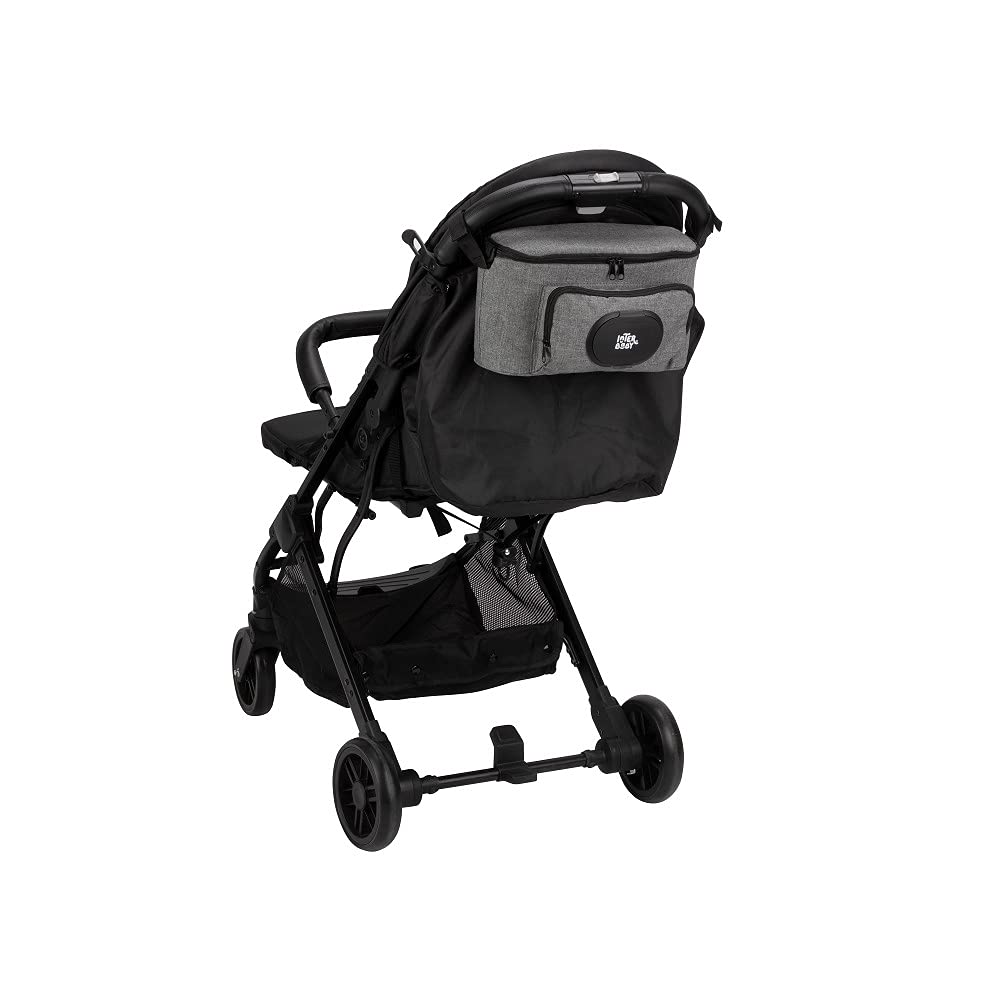 Bolsa Organizadora para silla de paseo o carro de bebé Universal compacto y ligero (Gris)