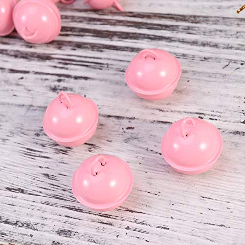 CLISPEED 50 Unidades Sinos Pendurados Mini Sinos De Artesanato Sino De Natal Enfeites De Sinos De Na