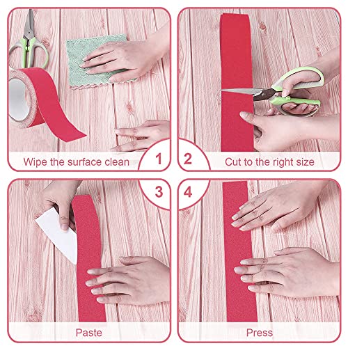 anti slip tape 2 inch x 33 feet safety non slip high grip adhesive flooring sticky strip steps tread waterproof indoor outdoor grey