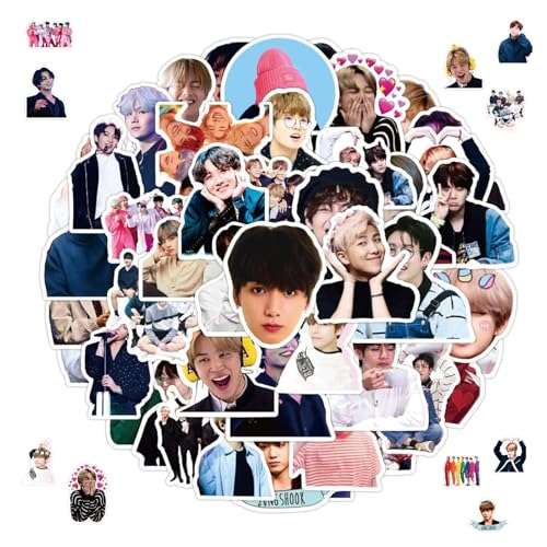 2 X 50 Piezas Pegatina BTS, Kpop Stickers, BTS Pegatinas Kawaii, Kpop Vinilo...